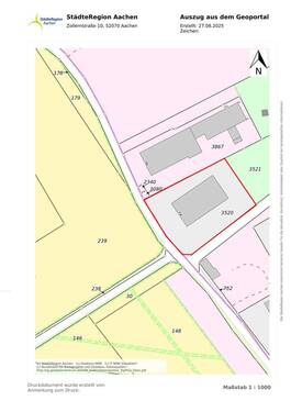 Lageplan 3560 - 