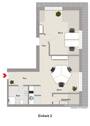 Grundriss Einheit 2 - 