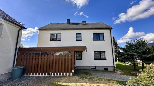 Hinteransicht - 4 Zimmer Einfamilienhaus in Dresden