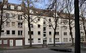 Frontansicht - Bezugsfreie 2-Zimmer-Wohnung mit großer Terrasse in ruhiger und sehr zentraler Lage