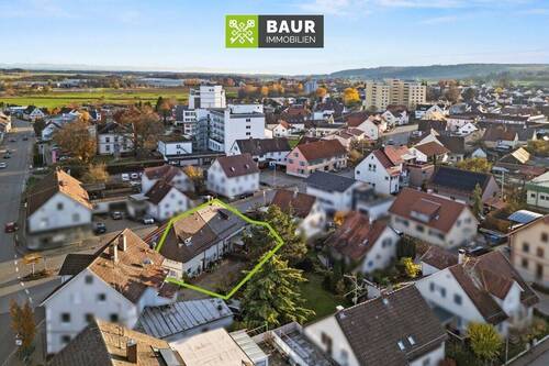 Luftaufnahme - 6 Zimmer Reihenendhaus zum Kaufen in Bad Schussenried