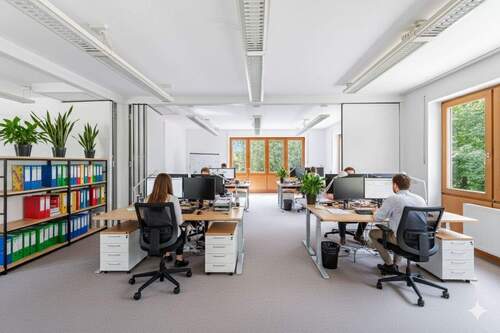 Visualisierung Büroraum - 1 Zimmer Mehrfamilienhaus, Wohnhaus in Bad Aibling