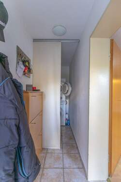 Waschmaschinen Anschluss im Eingangsbereich - 