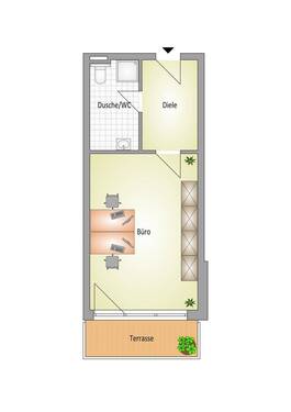Mettenerstr. 7_Büro-1.jpg - 1 Zimmer Büro zur Miete in Deggendorf