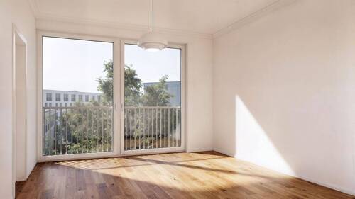 Schlafzimmer - Etagenwohnung mit 98,60 m&sup2; in Berlin zum Kaufen