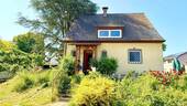 Ansicht Eingangsseite - Gemütliches kleines Haus nahe des Ludwig-Donau-Main-Kanals in Worzeldforf