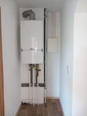 Gastherme im Flur - 2 Zimmer Etagenwohnung zur Miete in Bad Düben