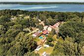 Luftbild mit Schwielowsee.jpg - Wohnen in ruhiger Lage nahe Potsdam, mit zusätzlichem Baufeld in Schwielowsee OT Caputh