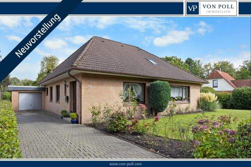 Titelbild - Sillenstede: Gepflegter Bungalow mit ausbaufähigem Dachgeschoss