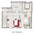 Grundriss 1. OG visualisiert 3660 - 