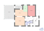 Grundriss - 3 Zimmer Etagenwohnung in Kurort Jonsdorf