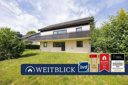 Hausansicht - WEITBLICK: Einzigartig mit Aussicht!