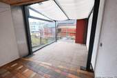 EG-Appartement Terrasse mit Glasdach - 