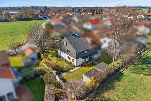 Drohne - Nord/Ost - 5 Zimmer Doppelhaushälfte zum Kaufen in Sauerlach