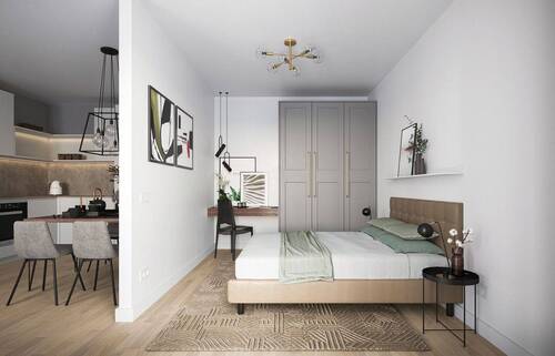 Möblierungsbeispiel Schlafzimmer - 