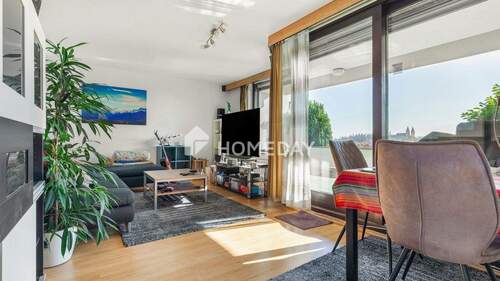 Wohnzimmer 1 - 3 Zimmer Terrassenwohnung in Schwandorf