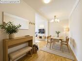 Flur + Essbereich - 2 Zimmer Etagenwohnung zum Kaufen in Stuttgart