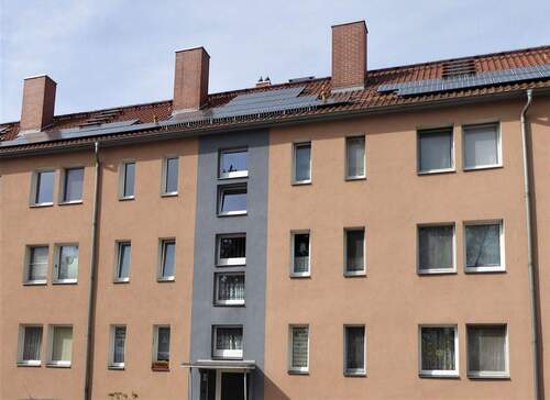 Rückansicht - 2 Zimmer Etagenwohnung zur Miete in Bad Lauchstädt