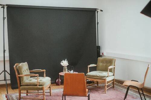 Studiobereich - CoWorking mit Film- & Fotostudio: Büroplatz inkl. Studio-Nutzung in Freyung