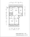 Grundriss mit Maßen - 