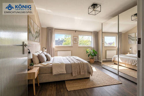 Schlafzimmer DG - gestagt - 