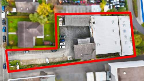 Drohne 4 Kopie - Vielseitig nutzbare Gewerbeimmobilie mit großzügigen Nutzflächen in Hanau-Nord