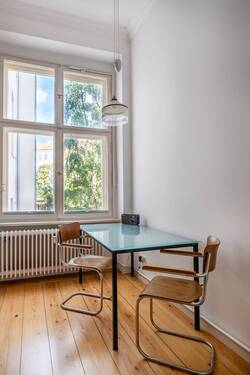 Essplatz in der Wohnküche - Etagenwohnung mit 106,00 m&sup2; in Berlin zum Kaufen