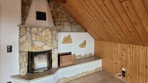 Kamin im oberen Wohnzimmer - 