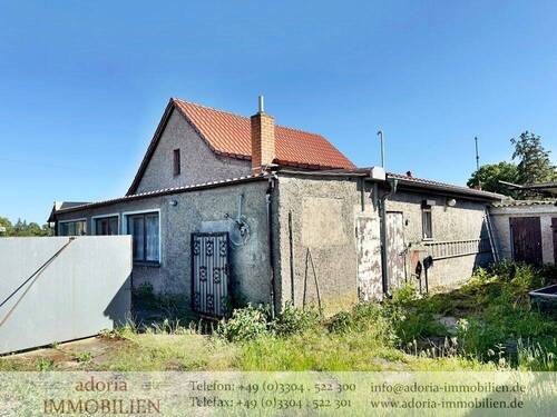 Anbau von außen - 3 Zimmer Einfamilienhaus in Kremmen / Amalienfelde