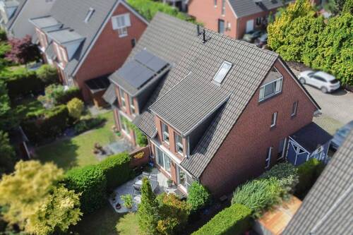 Luftbild Dach und Terrasse - 
