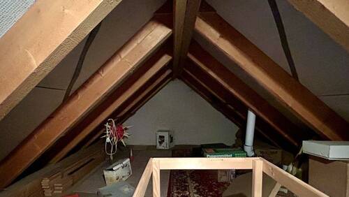 Blick auf den Dachboden - 