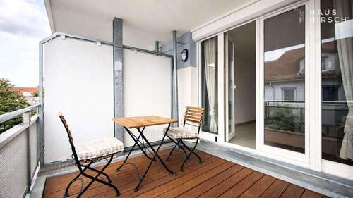 Balkon - 3 Zimmer Etagenwohnung zum Kaufen in Marbach am Neckar