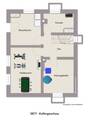 Grundriss KG visualisiert 3877 - 