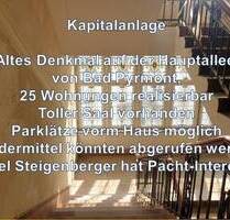 Denkmalschutz in bester Lage - Städteförderung vorhanden - Bad Pyrmont
