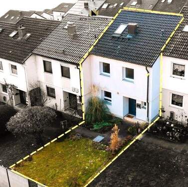 Drohnenansicht - 5 Zimmer Reihenmittelhaus in Reichenbach an der Fils
