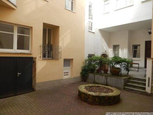 Innenhof - Etagenwohnung mit 60,00 m&sup2; in Bautzen zur Miete