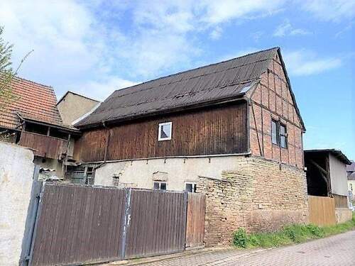 Außenansicht - Wohnhaus und Werkstatt bei Sangerhausen