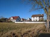 Blick von Süden - Grundstück in Baar-Ebenhausen