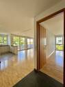 Blick ins Wohnzimmer 1 - 3 Zimmer Etagenwohnung in Freiberg am Neckar