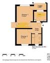 Wohnungsgrundriss - 