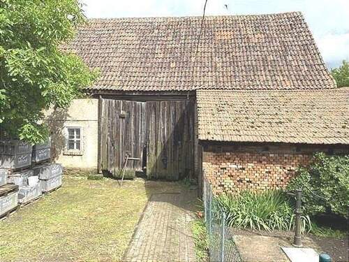 Scheune und Garage - Einfamilienhaus mit 110,00 m² in Oberheldrungen zum Kaufen