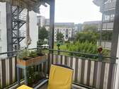 Balkon mit Stadtblick - 