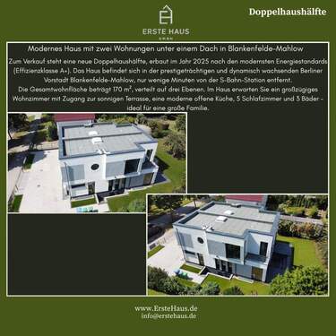 Bild 2 - 7 Zimmer Doppelhaushälfte zum Kaufen in Blankenfelde-Mahlow