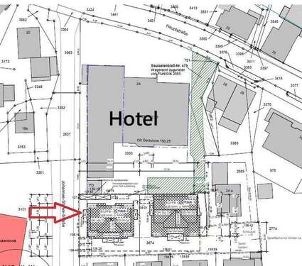 Lageplan und Nahumfeld - 