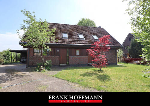 V10980 Titelbild - Gut geschnittenes Einfamilienhaus auf großzügigem Grundstück in Feldrandlage in Alveslohe