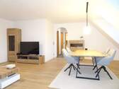 Wohn-Esszimmer - 3 Zimmer Etagenwohnung zur Miete in Herzogenaurach
