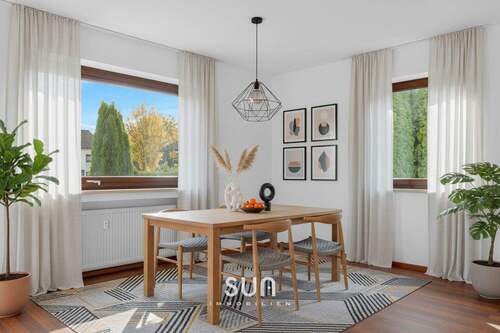 Esszimmer - Etagenwohnung mit 162,00 m² in Bayern - Krumbach Schwaben zum Kaufen