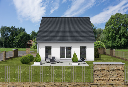 EFH Janette Front_3D.png - Einfamilienhaus mit 108,00 m² in Postbauer-Heng zum Kaufen