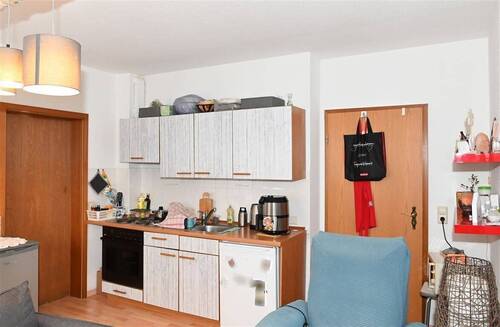 Wohnzimmer/Küche - 2 Zimmer Etagenwohnung in Stralsund