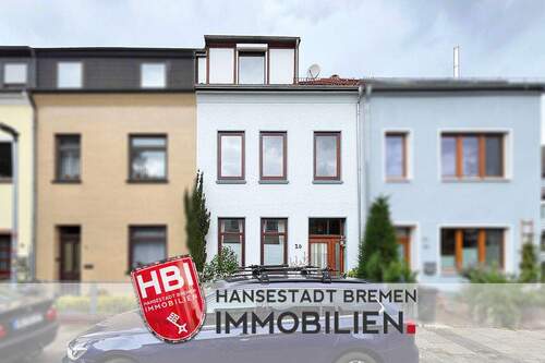 Hauptbild - Hastedt Teilmodernisiertes Zweifamilienhaus mit Garten und Wintergarten